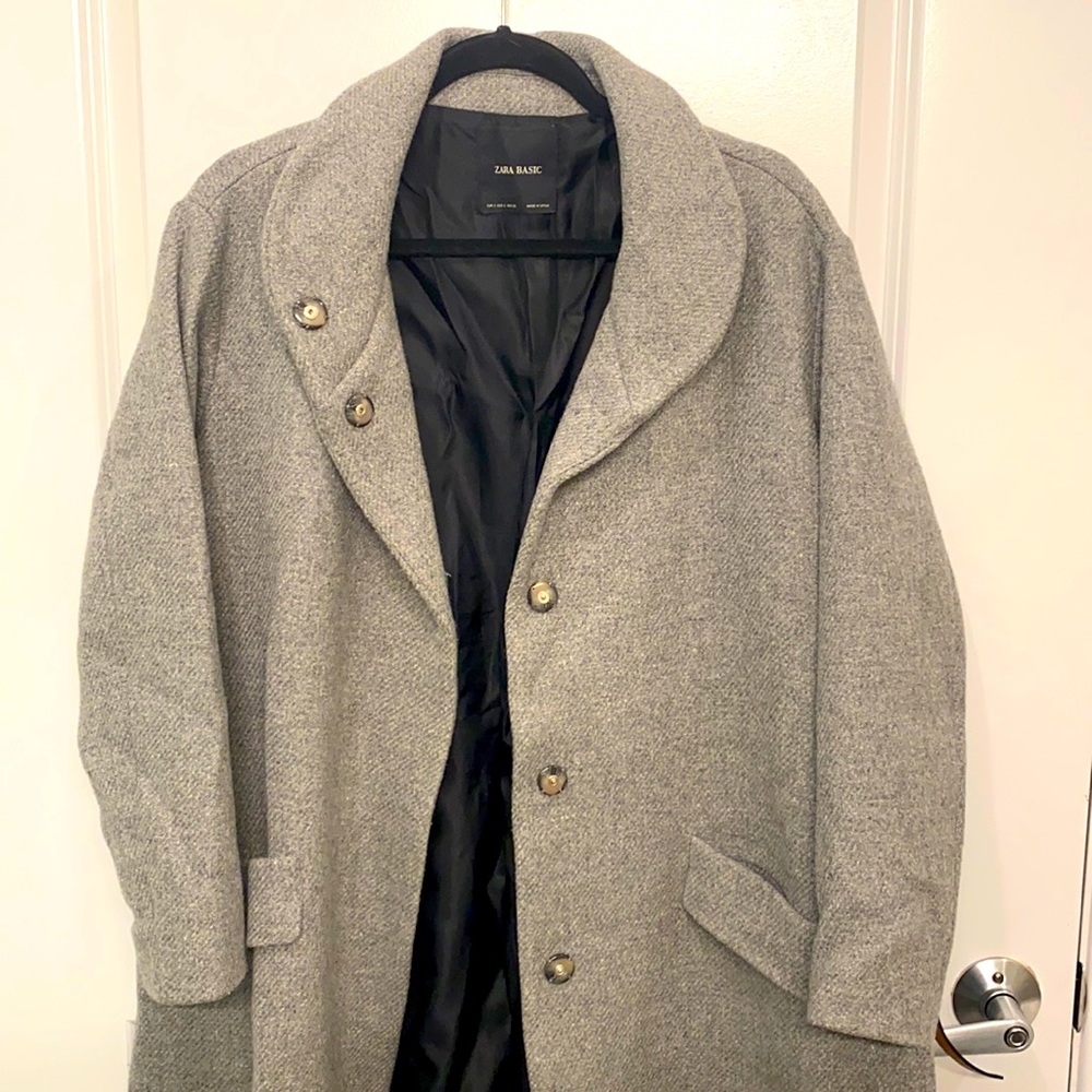 Zara Basic Pea Coat